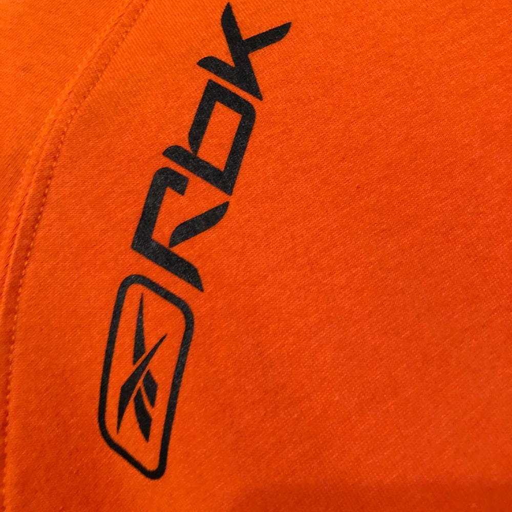 🔥🍊Orange Reebok Tee - Large - Picture 6 of 6